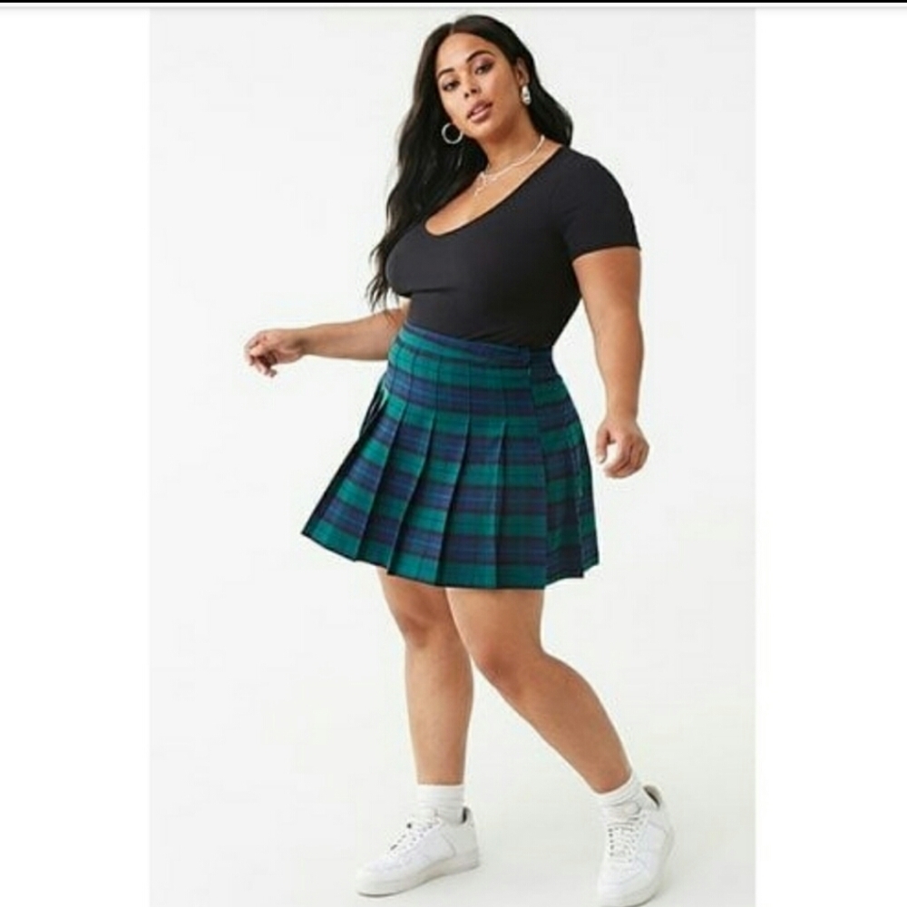 Forever 21 Plaid Skirt